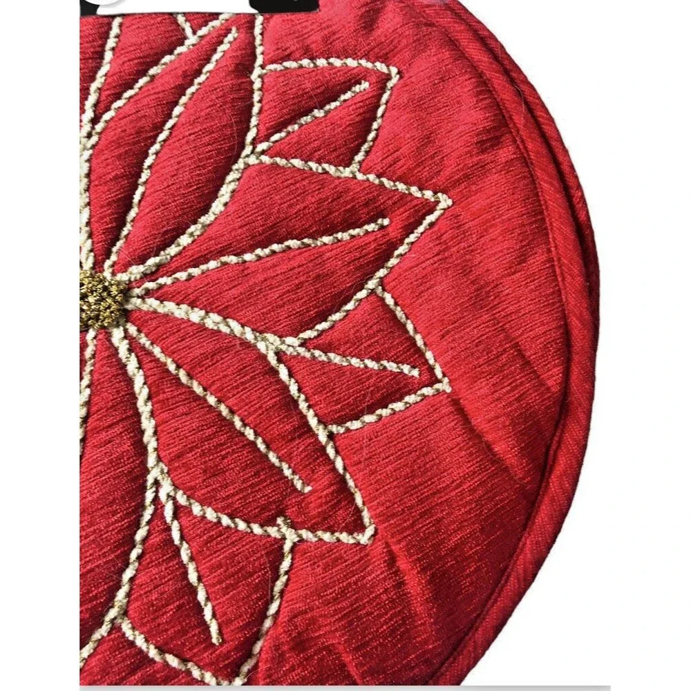 Rachel Zoe Christmas Poinsettia Placemats 15